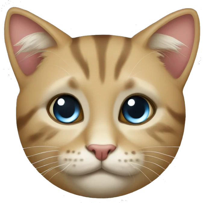  Серенькая кошка emoji