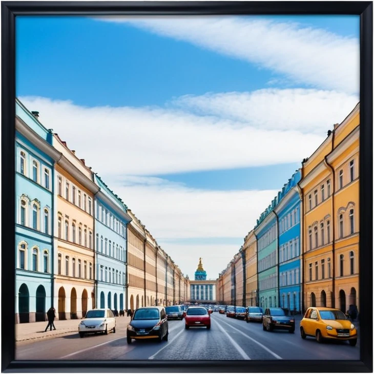 Сделай emoji Лиговского проспекта города Санкт-Петербург (8 вариантов) emoji