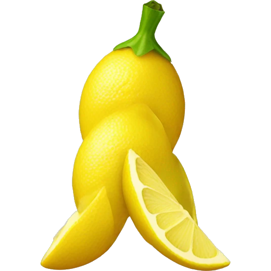 lemon peel emoji