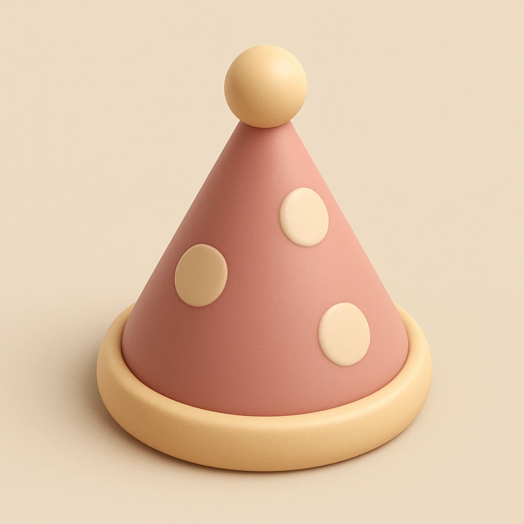 party hat emoji