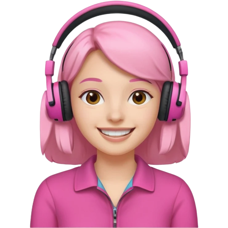 pink video call emoji