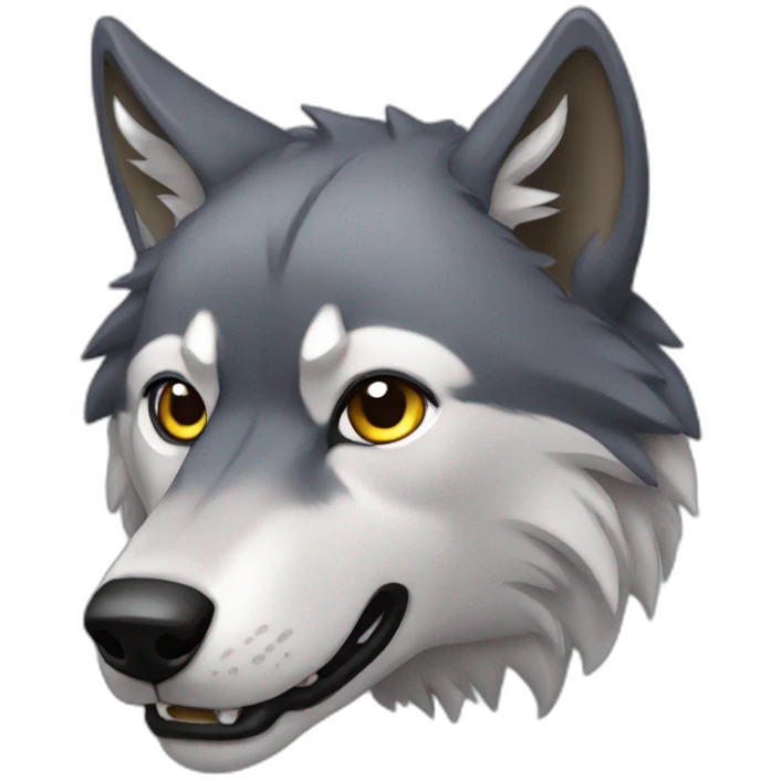 Wolf emoji