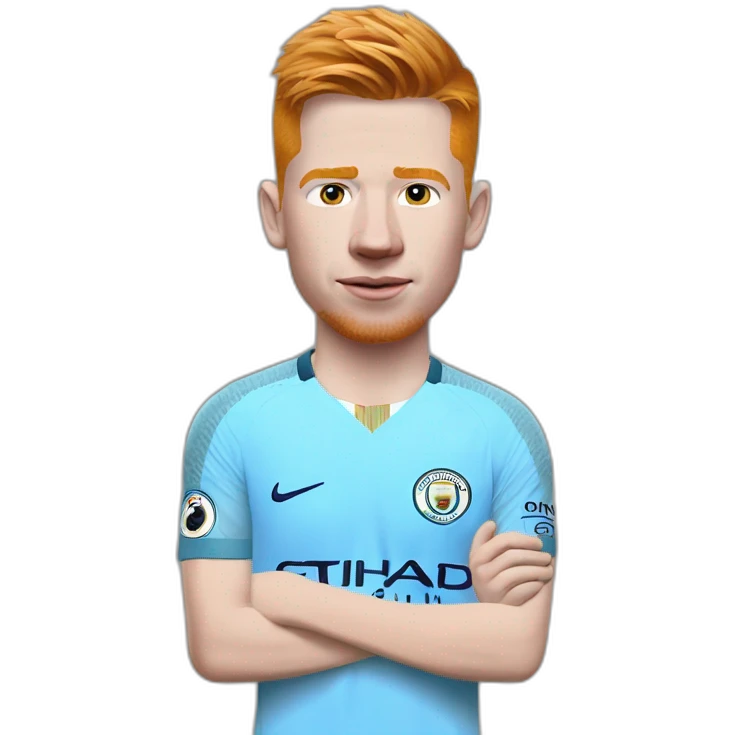 de bruyne realistic emoji