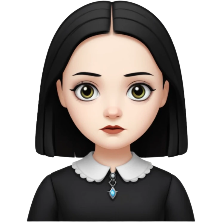 Wednesday Addams emoji