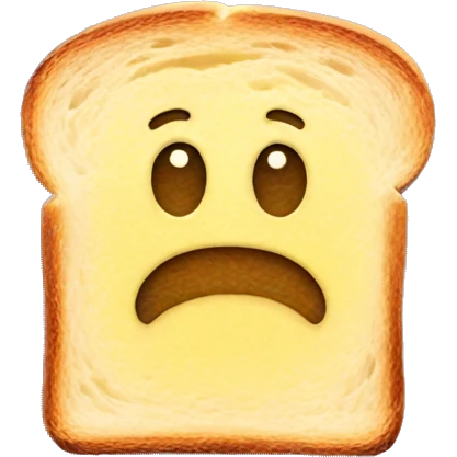 butter on toast  emoji