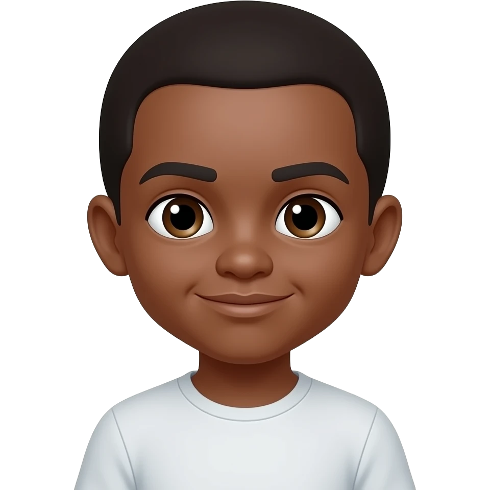 Black boy without one eye emoji