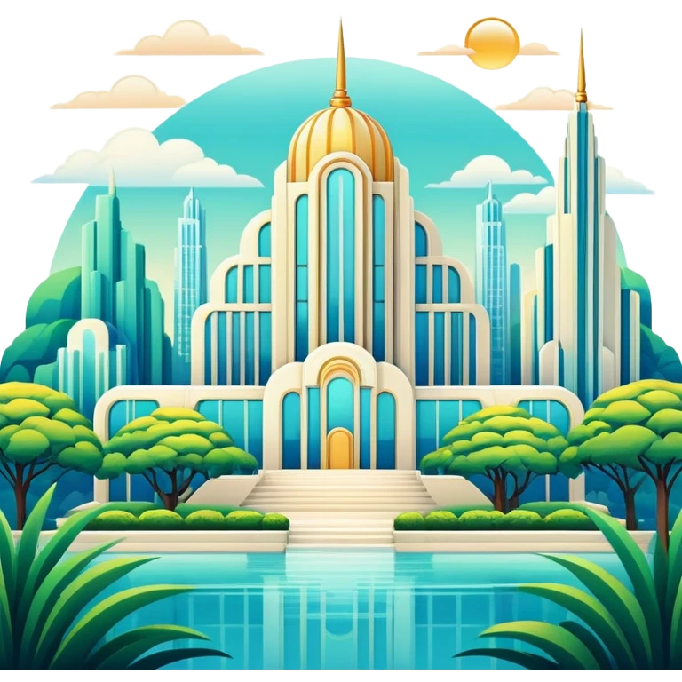Utopian Aesthetic Scenery Deco emoji