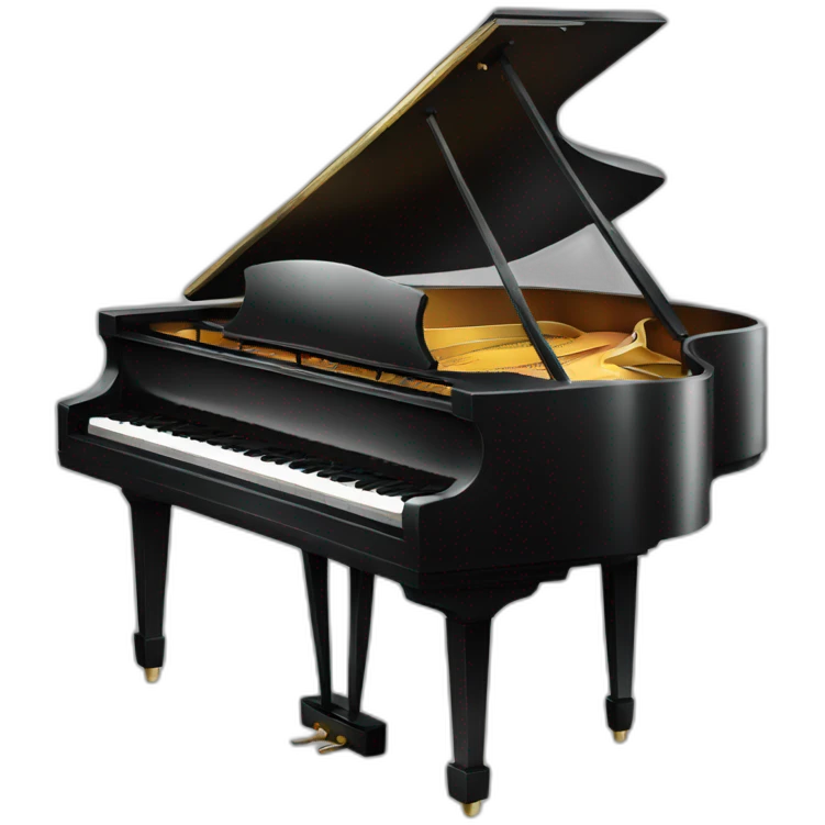 grand piano emoji