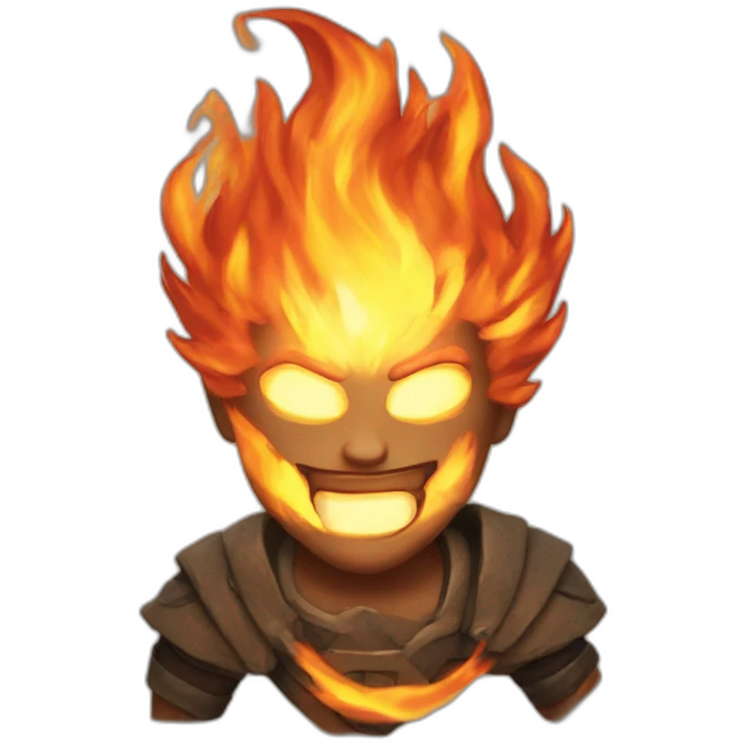 power of fire emoji