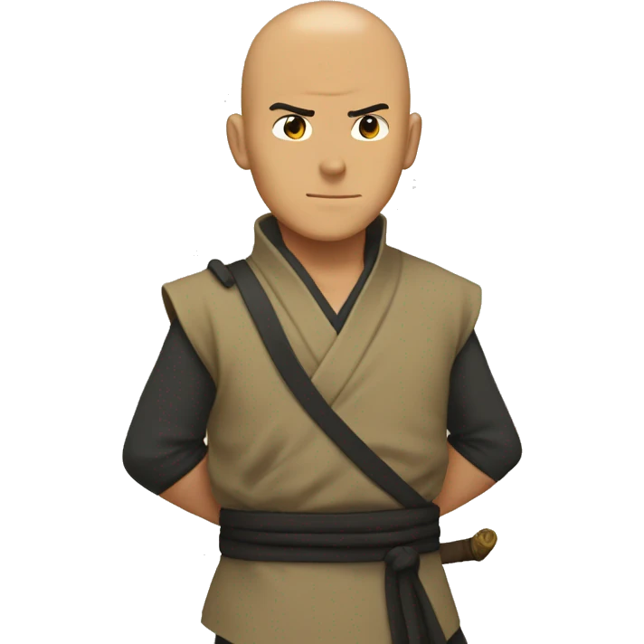 Tan bald guy ninja from the hidden leaf emoji