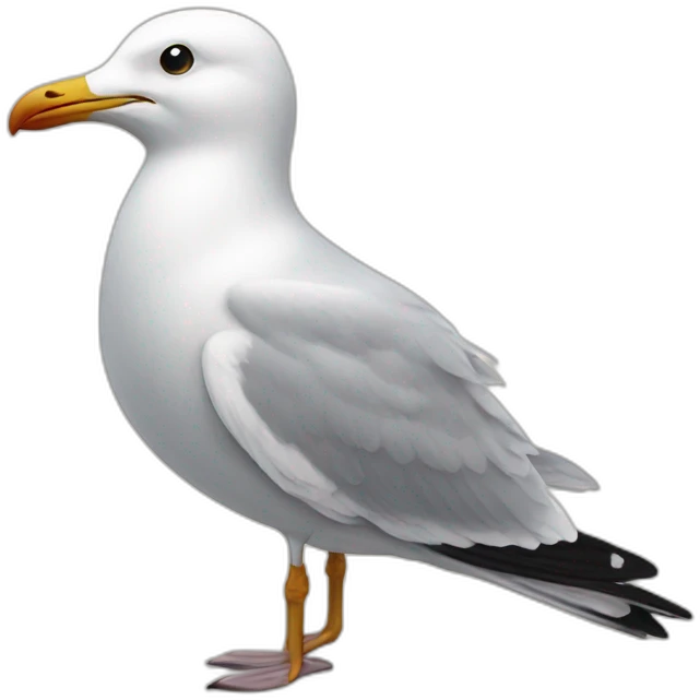 Seagull emoji