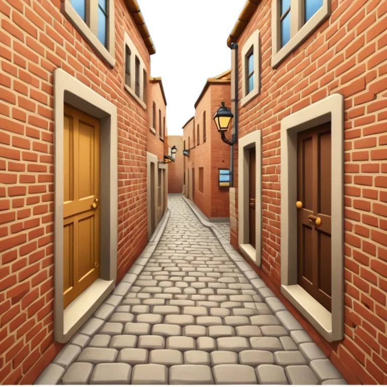 narrow alleyway emoji