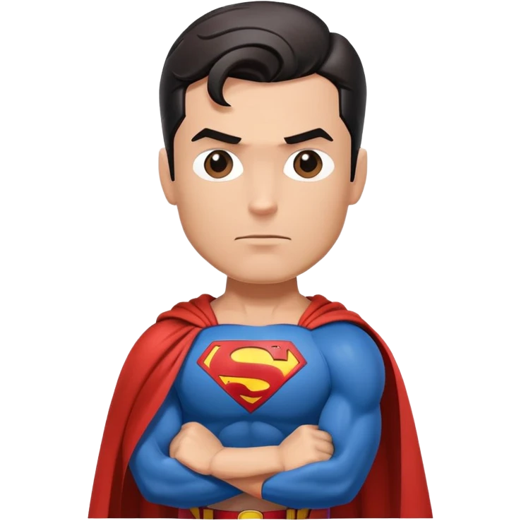 superman with cape emoji