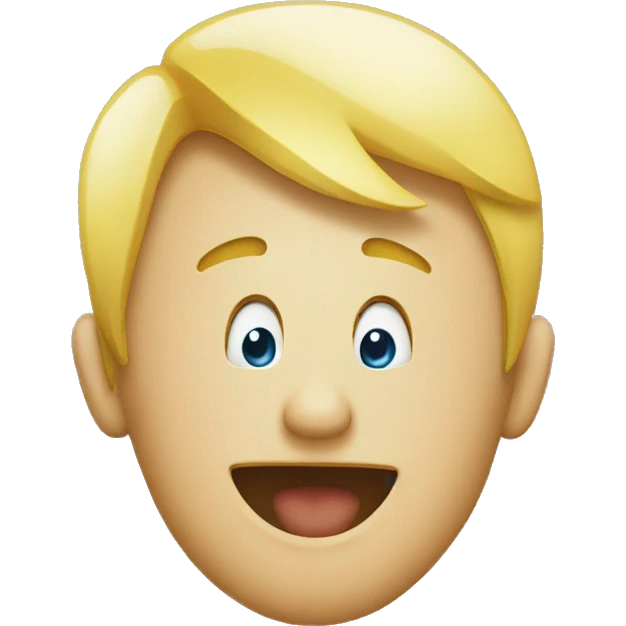 Emoji Face with a suprise facec emoji