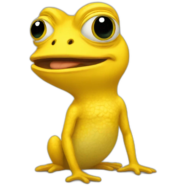 yellow pepe emoji