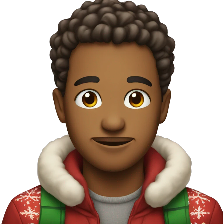 Cute Christmas emoji
