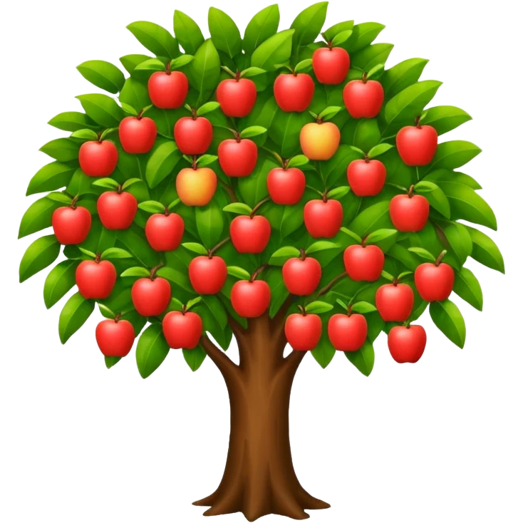 mango treeapple tree emoji