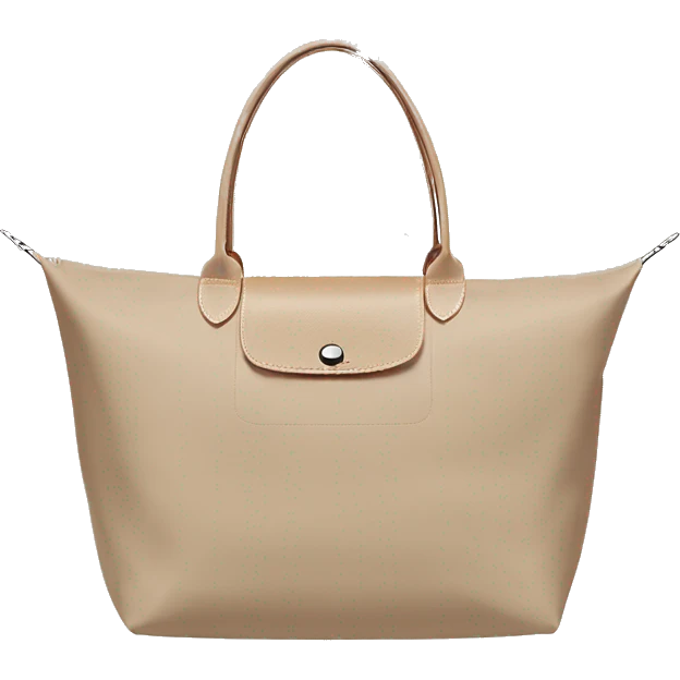 beige longchamp bag emoji