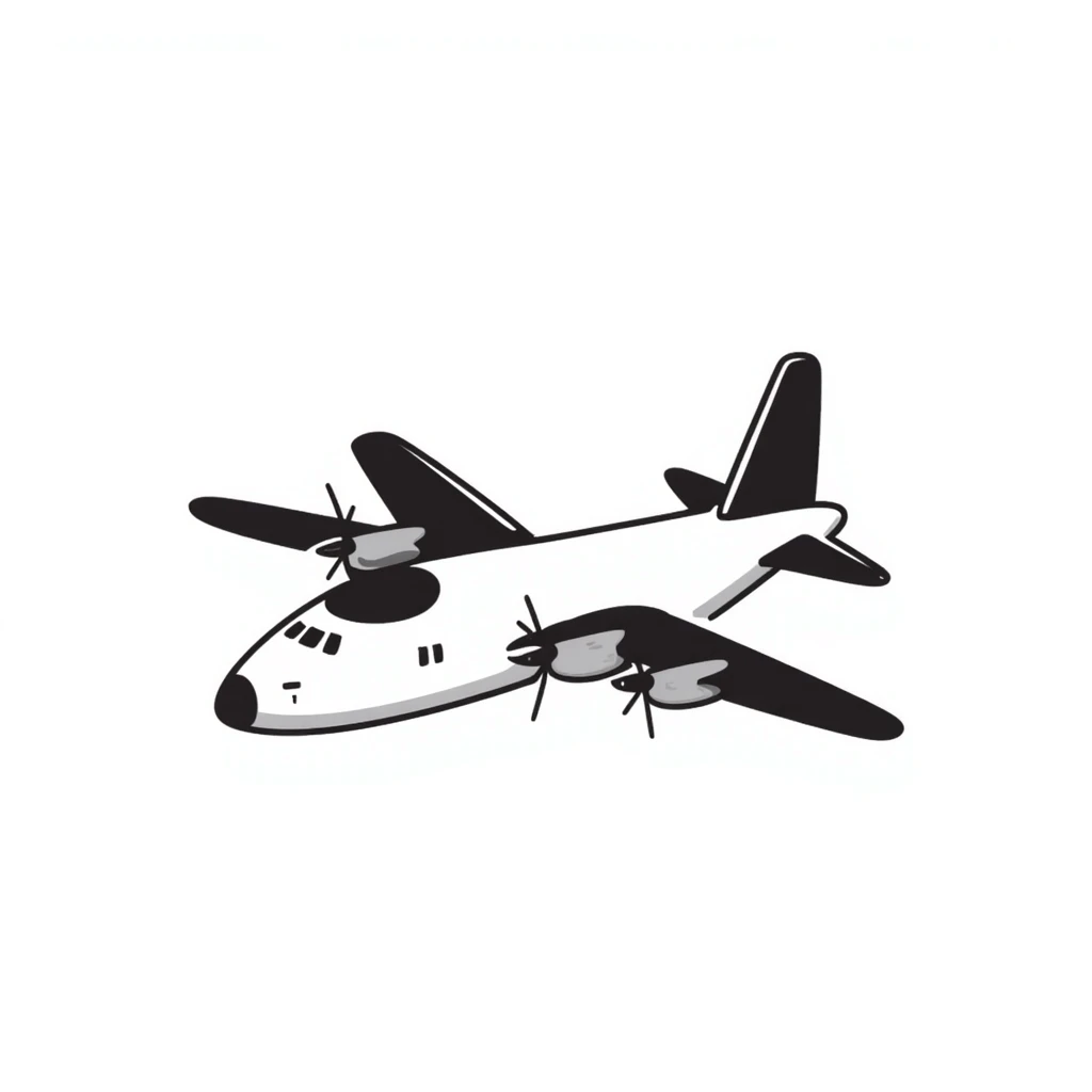 AC-130 gunship military aircraft with cannons emoji
