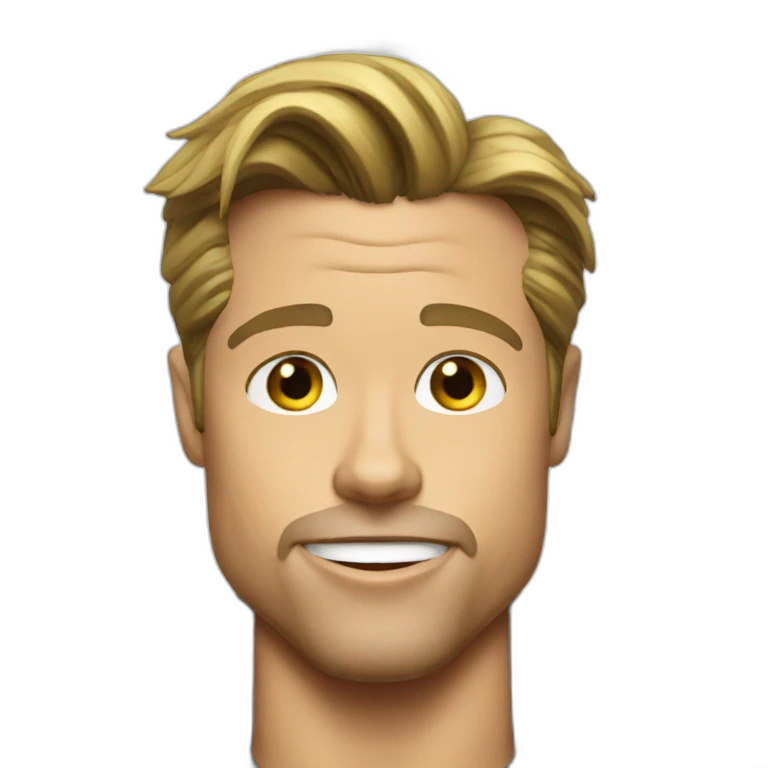 brad pitt emoji