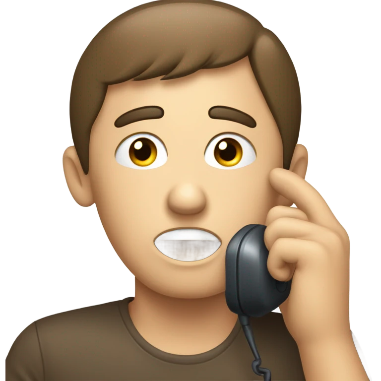 On hold emoji