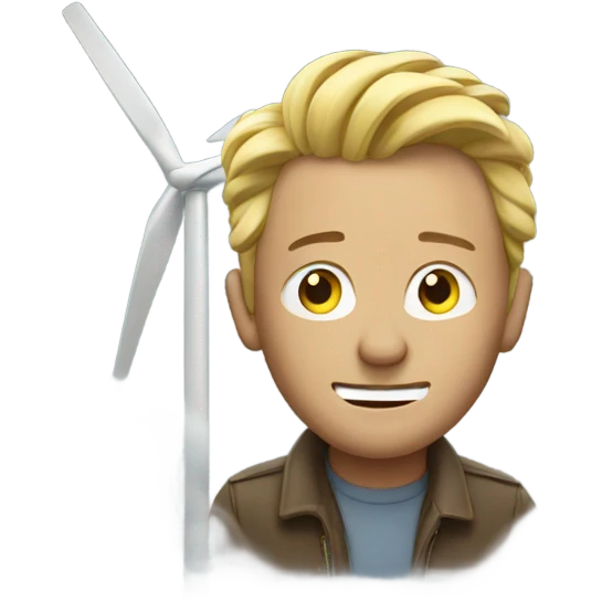 man with wind coming out of him emoji