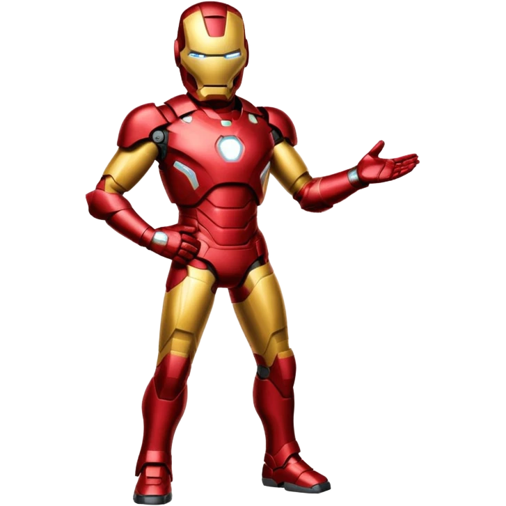 Do just Ironman standing up with arms crossed emoji
