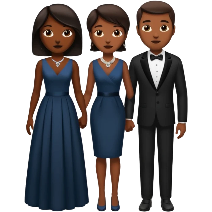 Morena passaram com o homem emoji