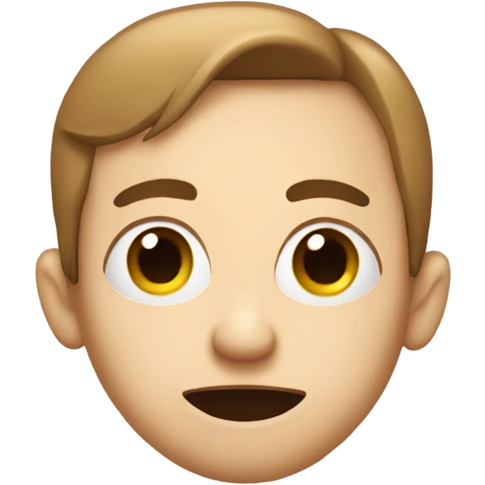 Squinted side eye emoji