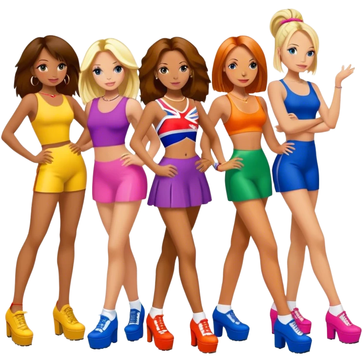 Wannabe, spice girls emoji