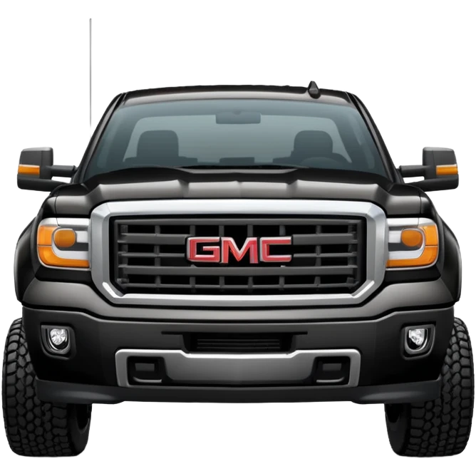 GMC sierra 2500hd truck emoji