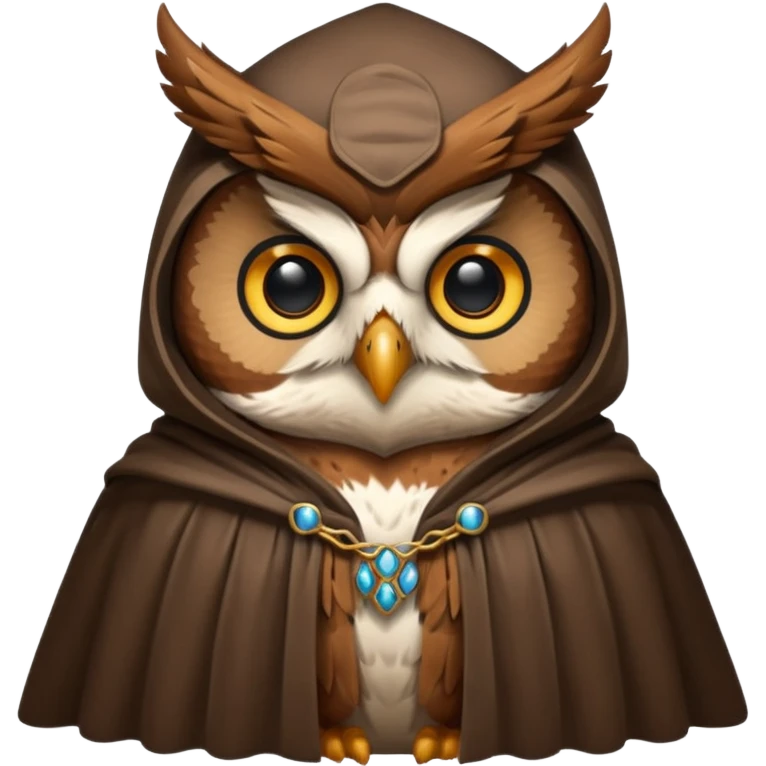 owl in cloak emoji
