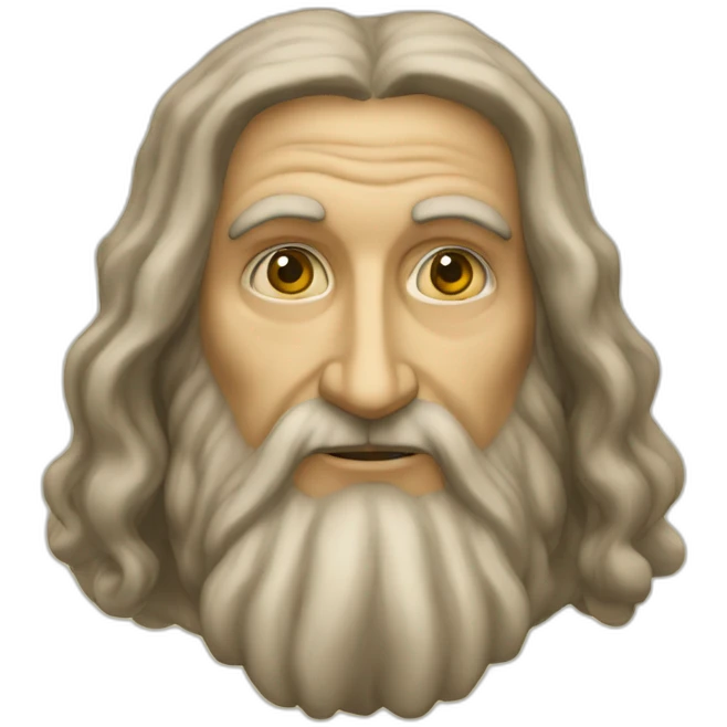 Leonardo da Vinci emoji