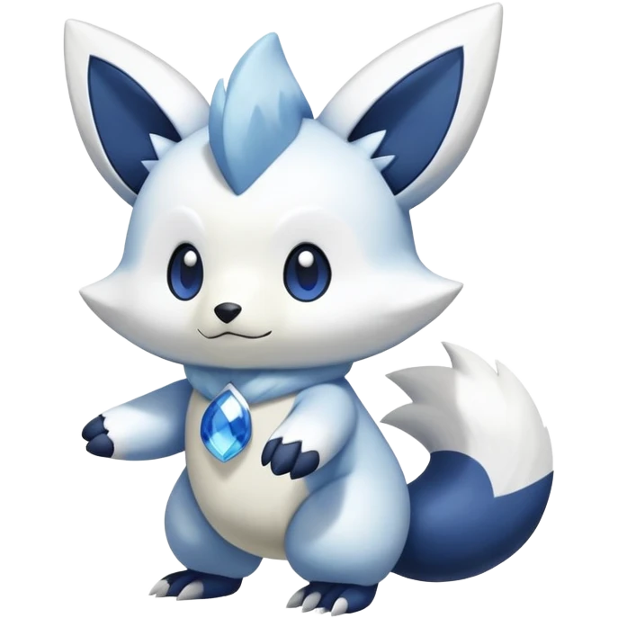 Shiny Oshawott-Meowstic-Zangoose-Hybrid (Full body) emoji