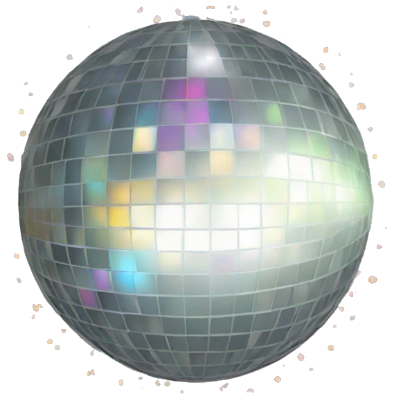 disco ball  emoji