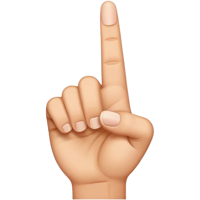 Middle Finger emoji