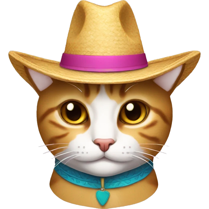 Gato con sombrero  emoji