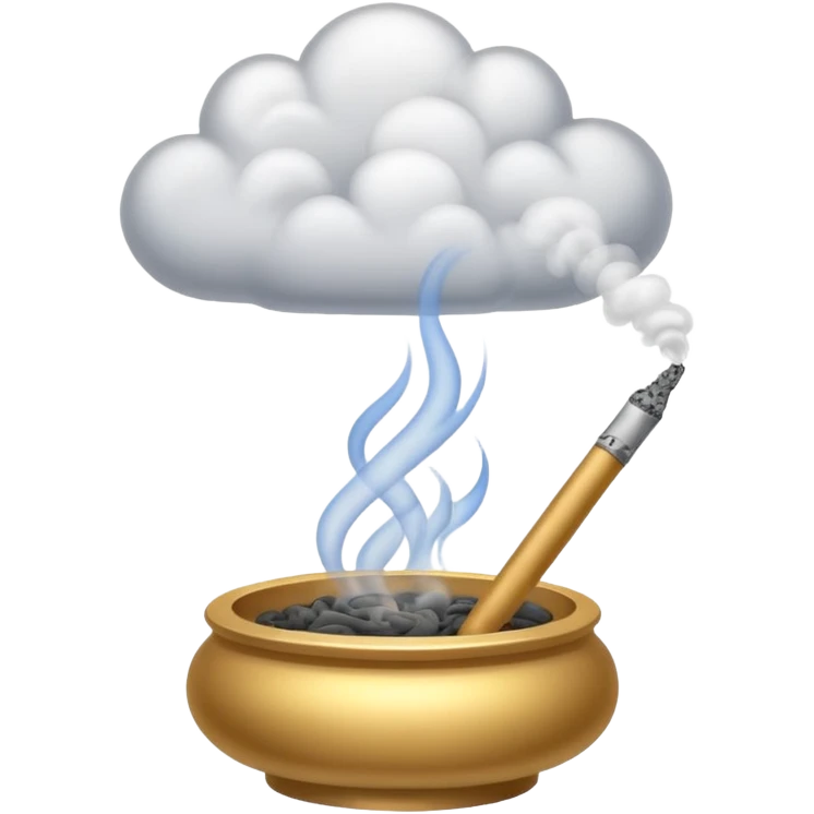 smoking incense emoji
