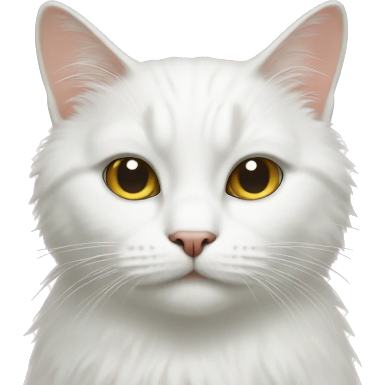White cat  emoji