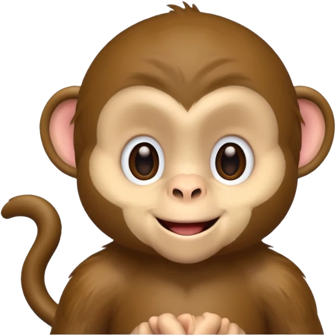 Cute monkey 🙈 emoji