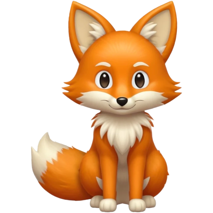 Tails the fox emoji