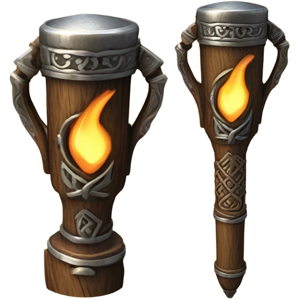 Pathfinder torch emoji
