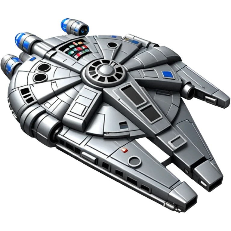 Vaisseau faucon milenium emoji