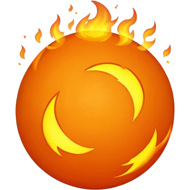 fireballs no face emoji