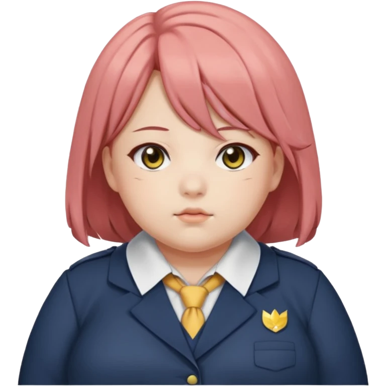 fat kasane teto from vocaloid OBESE emoji