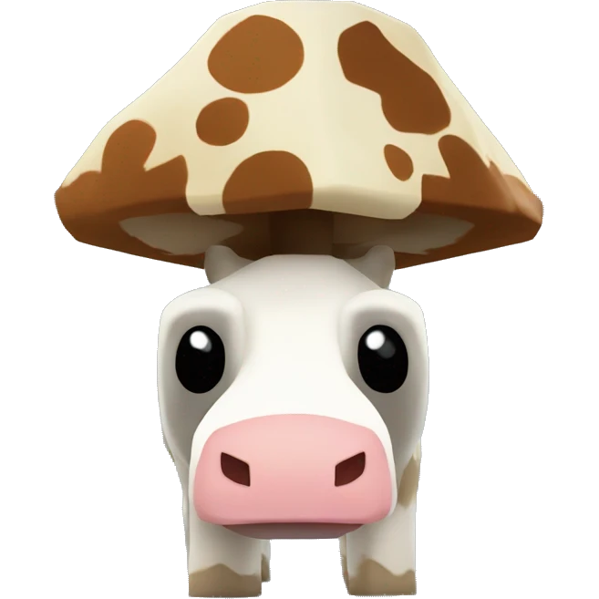 Minecraft mushroom cow emoji