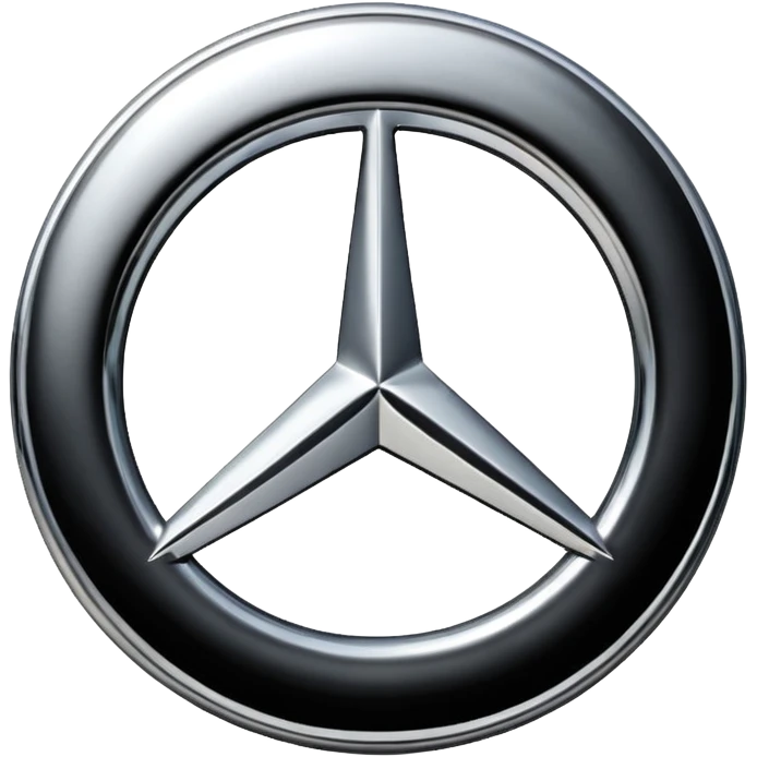 Make Mercedes logo emoji