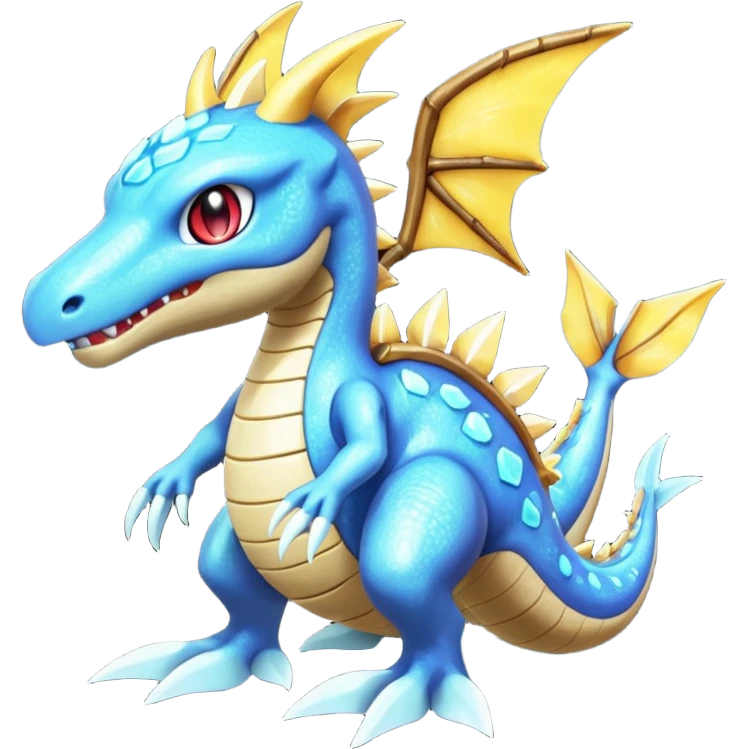 elemental sparkly sparky woody deadly cybernetic spooky Kingdra-Terrakion-Trevenant-Pokémon-Fakémon-hybrid-creature emoji