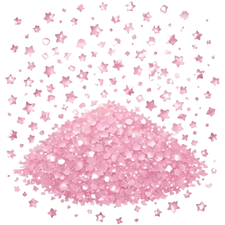 5 Light pink sparkles emoji