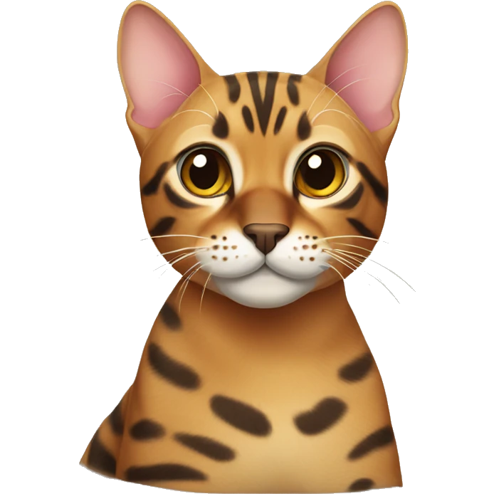 bengal cat  emoji